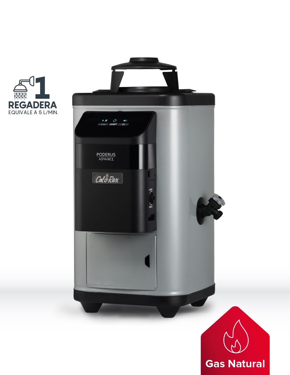 Calentador de paso PODE 6 L gas natural 3