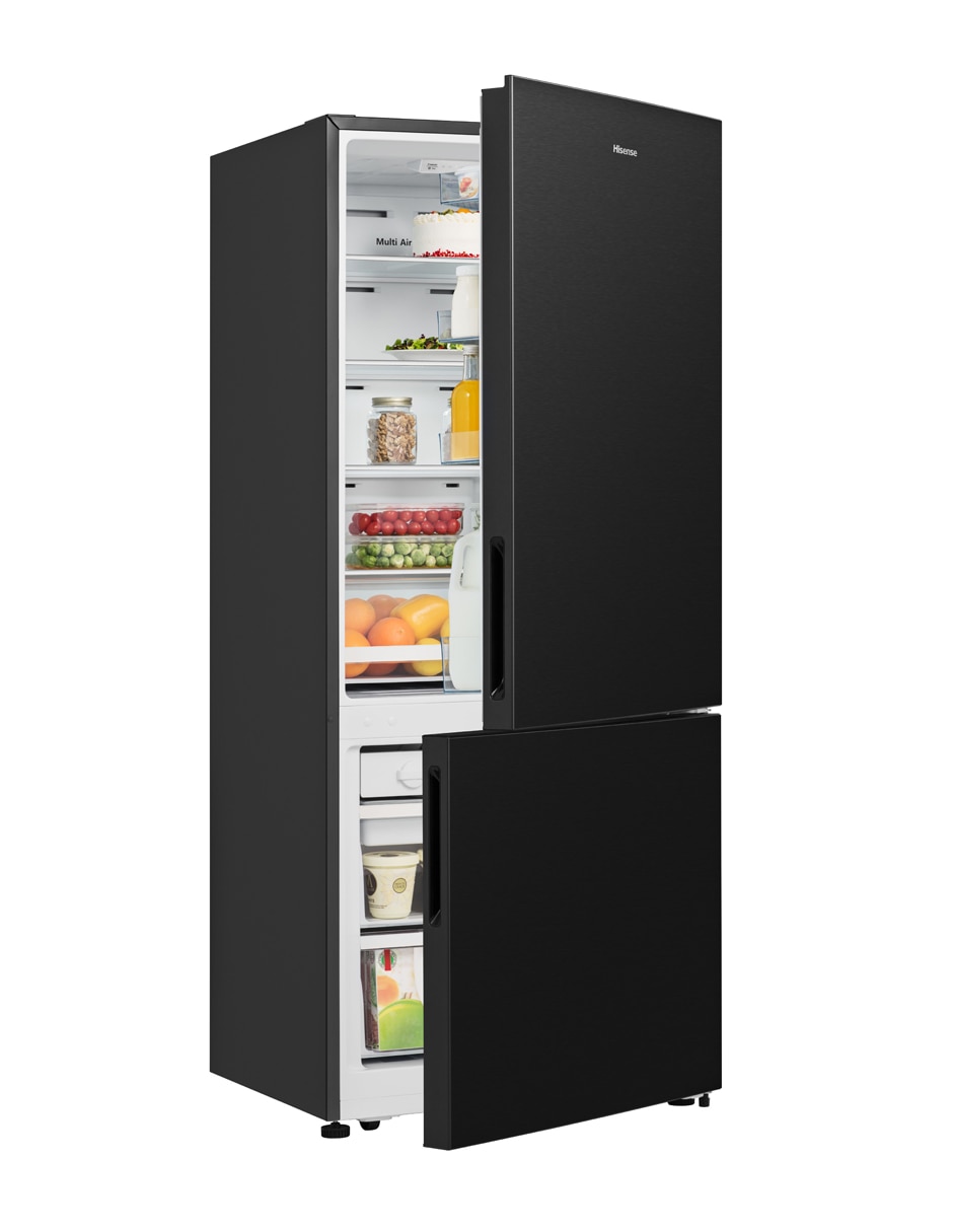 Refrigerador bottom mount Hisense 15 pies cúbicos inverter no frost RB15N6FBX1