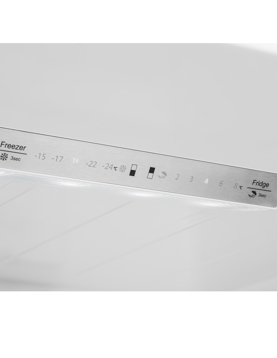 Refrigerador bottom mount Hisense 15 pies cúbicos inverter no frost RB15N6FBX1