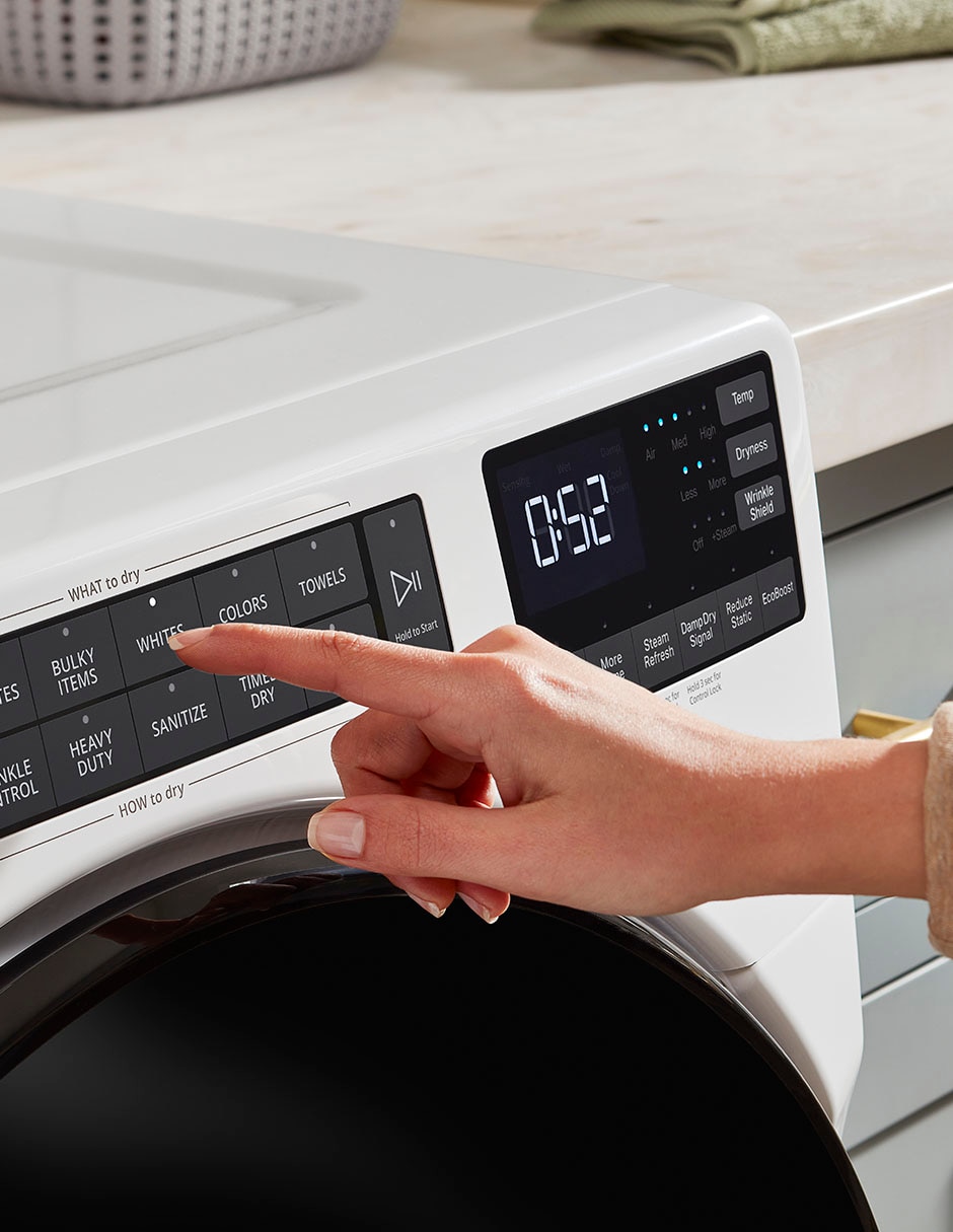 Secadora de gas Whirlpool de 23 kg con 37 ciclos CP_7MWGD6605MW