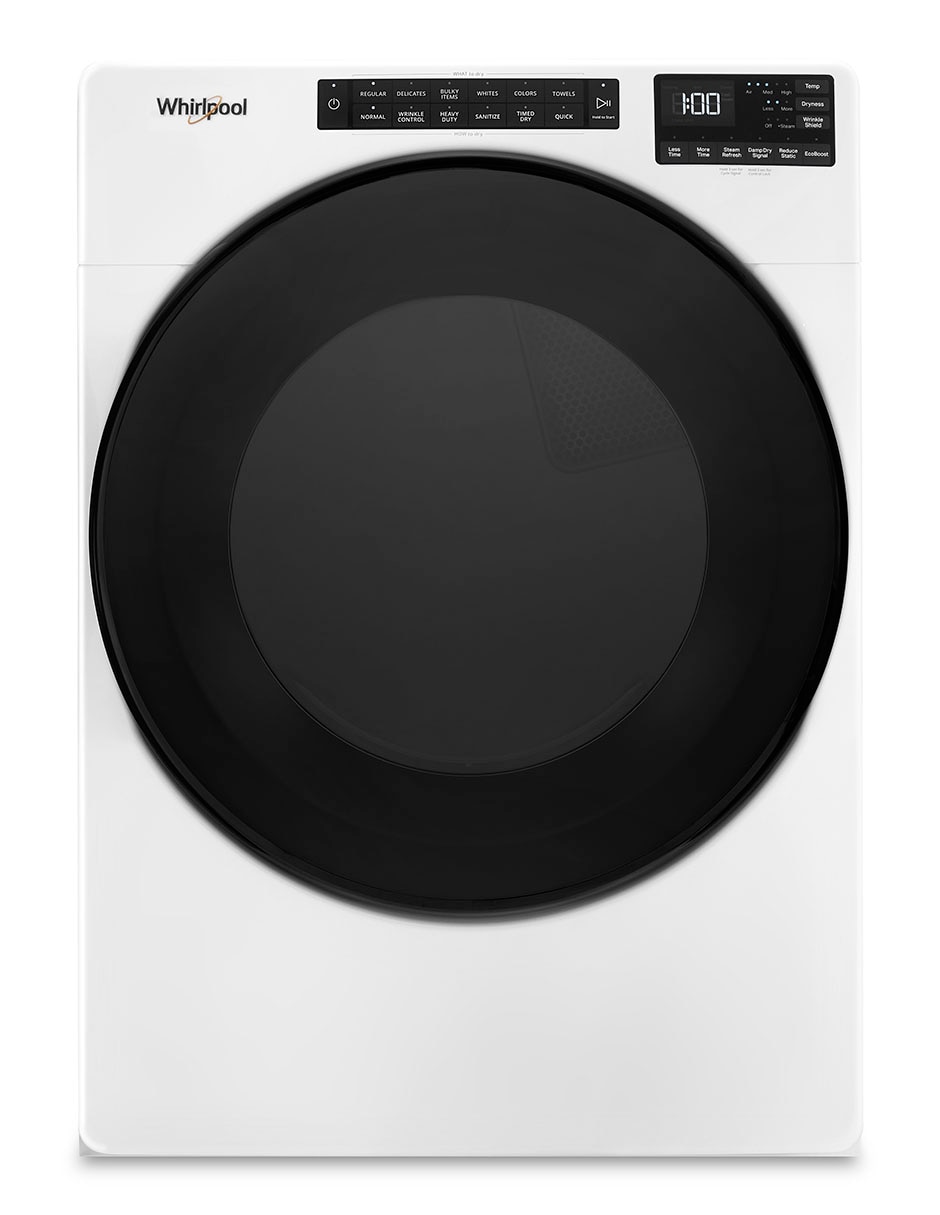 Secadora electrónica Whirlpool de 23 kg con 37 ciclos CP_7MWED6605MW