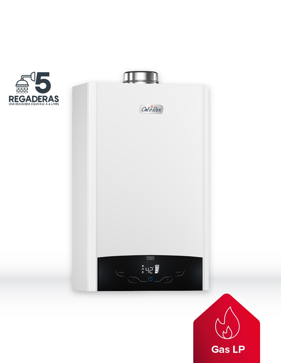 Calentador instantáneo PLENUS 28 LP 28 l gas lp 2