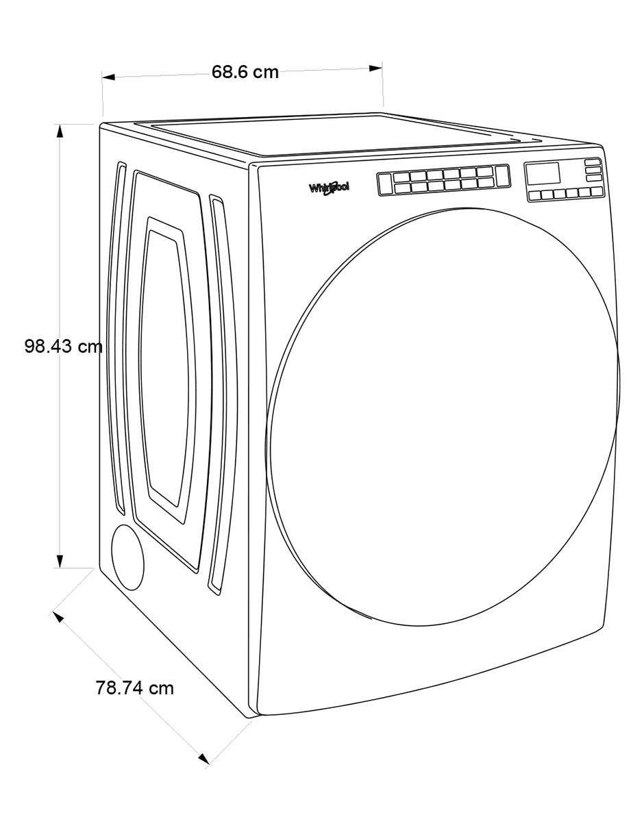 Centro de lavado gas natural 23 kg CWD_7MWFW6605W 14