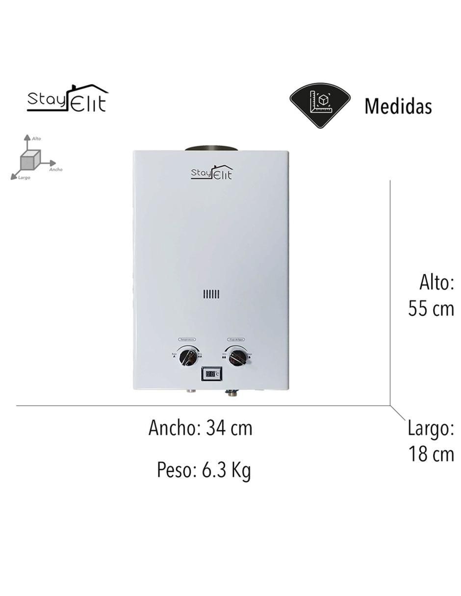 Calentador instantáneo Stay Elit CALE-02 12 L gas lp