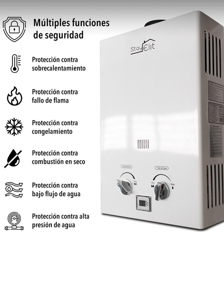 Calentador instantáneo Stay Elit CALE-02 12 L gas lp
