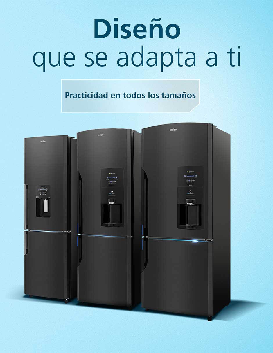 Refrigerador bottom mount Mabe 11 pies cúbicos no frost RMB300IZMRP0