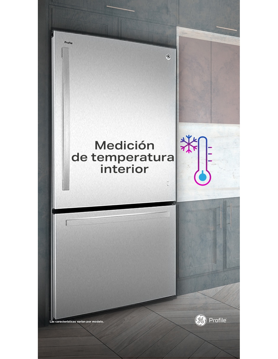 Refrigerador French Door Ge Profile 25 pies cúbicos tecnología no frost PNF25FYRCFS