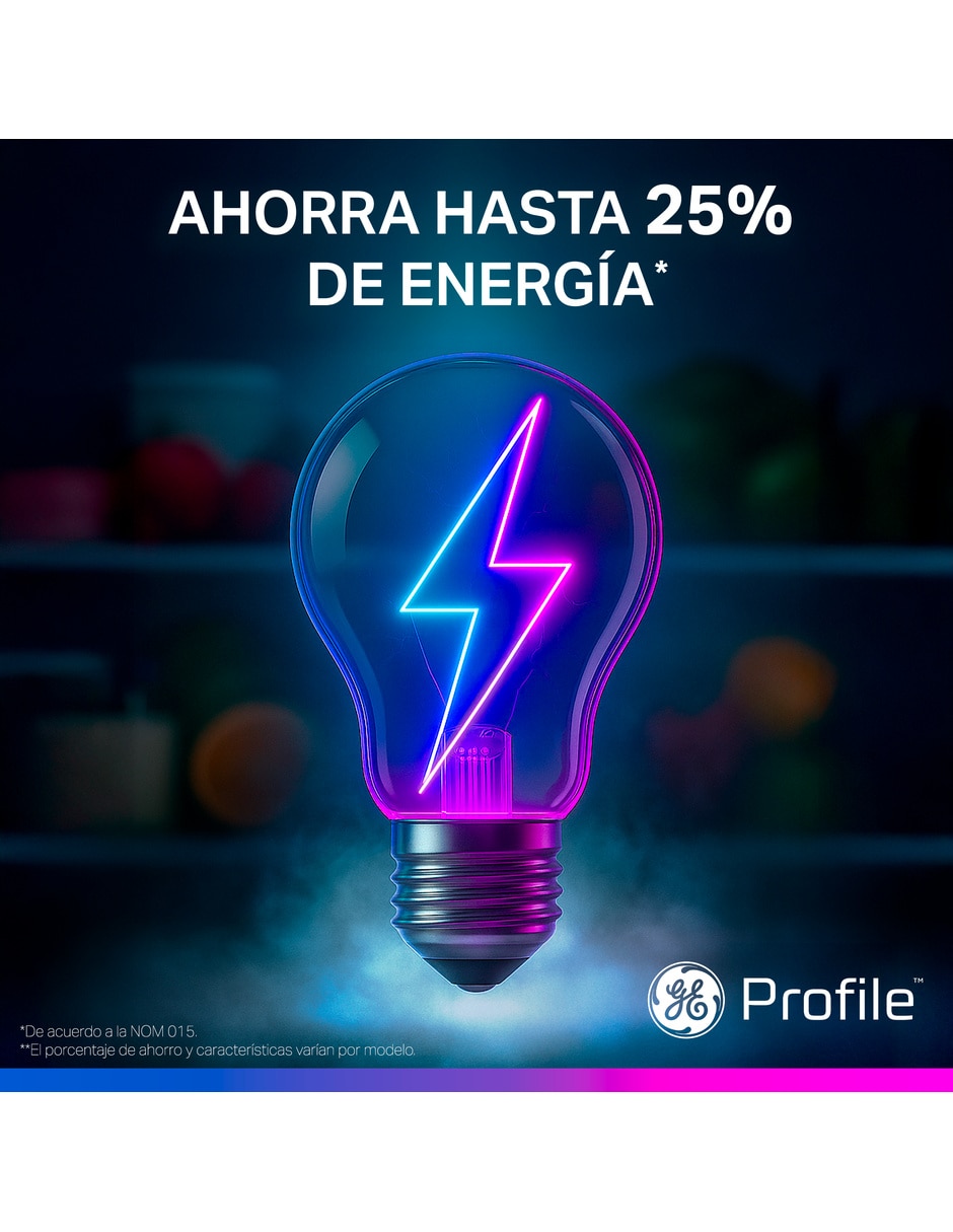 Refrigerador French Door Ge Profile 25 pies cúbicos tecnología no frost PNF25FYRCFS