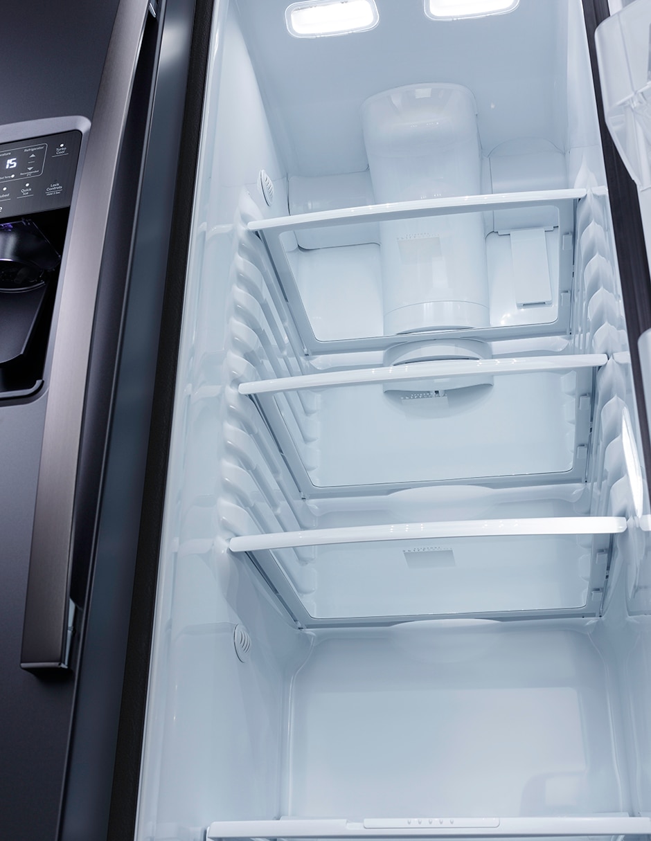 Refrigerador dúplex 22 pies cúbicos no frost y fábrica de hielo PNM22MDTHDS 6
