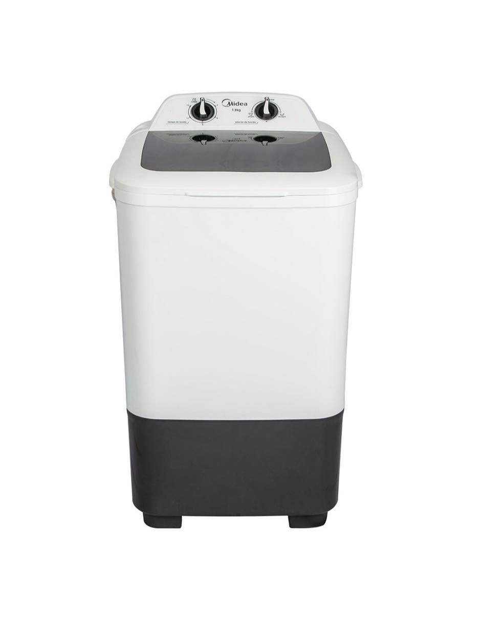 Lavadora midea 13 kg semiautomática carga superior mlts13m2sgdw