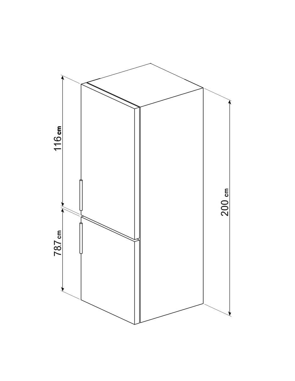 Refrigerador bottom mount Smeg 12 pies cúbicos inverter no frost FC20UXDNE