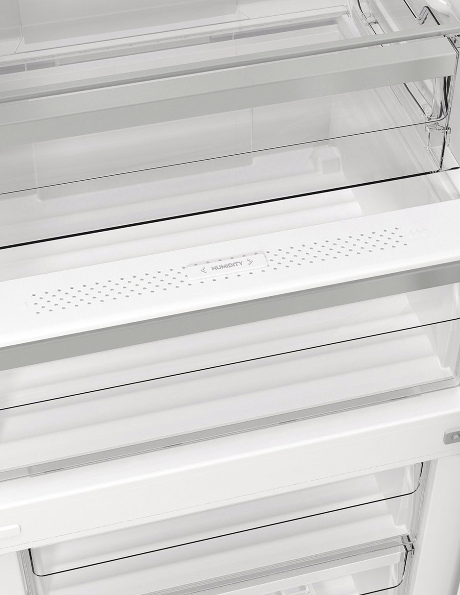 Refrigerador bottom mount Smeg 12 pies cúbicos inverter no frost FC20UXDNE