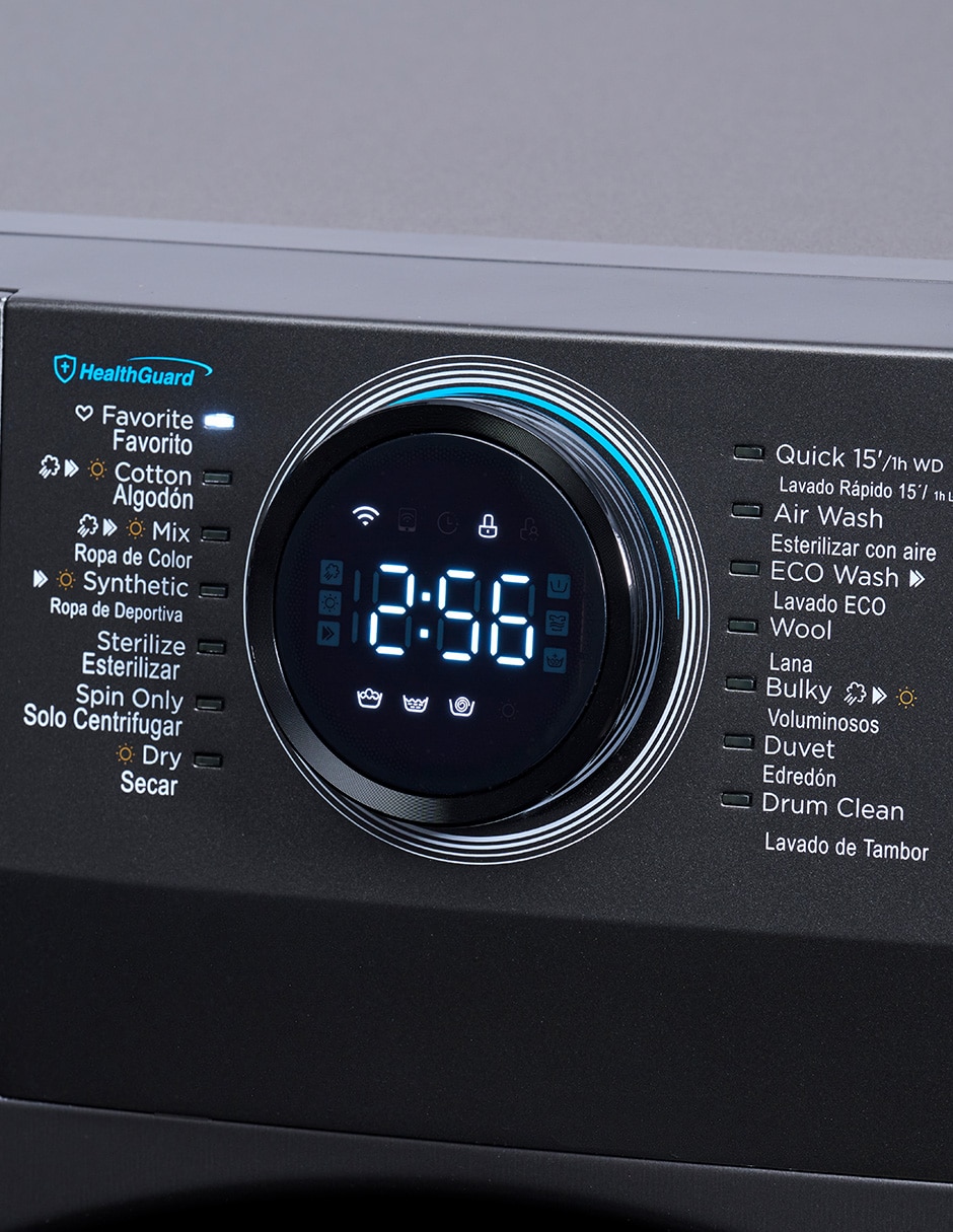 Lavasecadora Midea eléctrica 12.5 kg 7 kg MF200D125WB/T