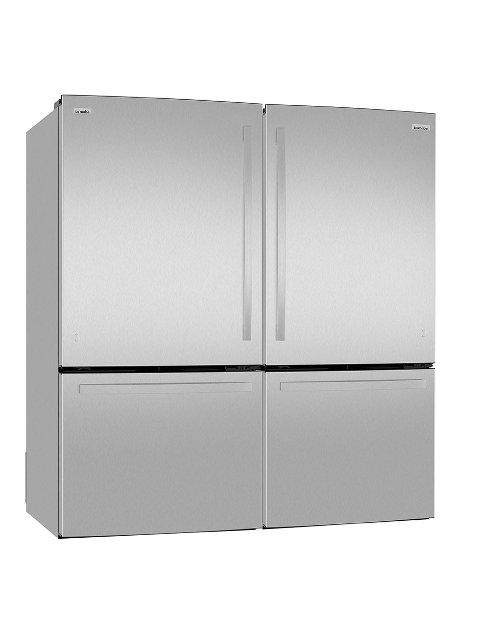 Refrigerador bottom mount Io Mabe 48 pies cúbicos no frost y fábrica de hielo GEMIDF25EYRCFS