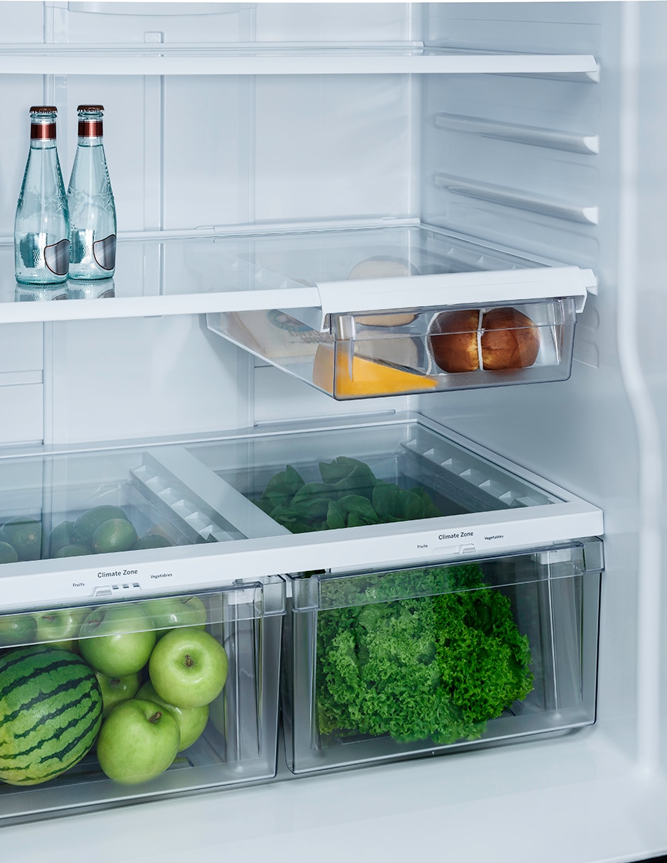 Refrigerador bottom mount Io Mabe 48 pies cúbicos no frost y fábrica de hielo GEMIDF25EYRCFS