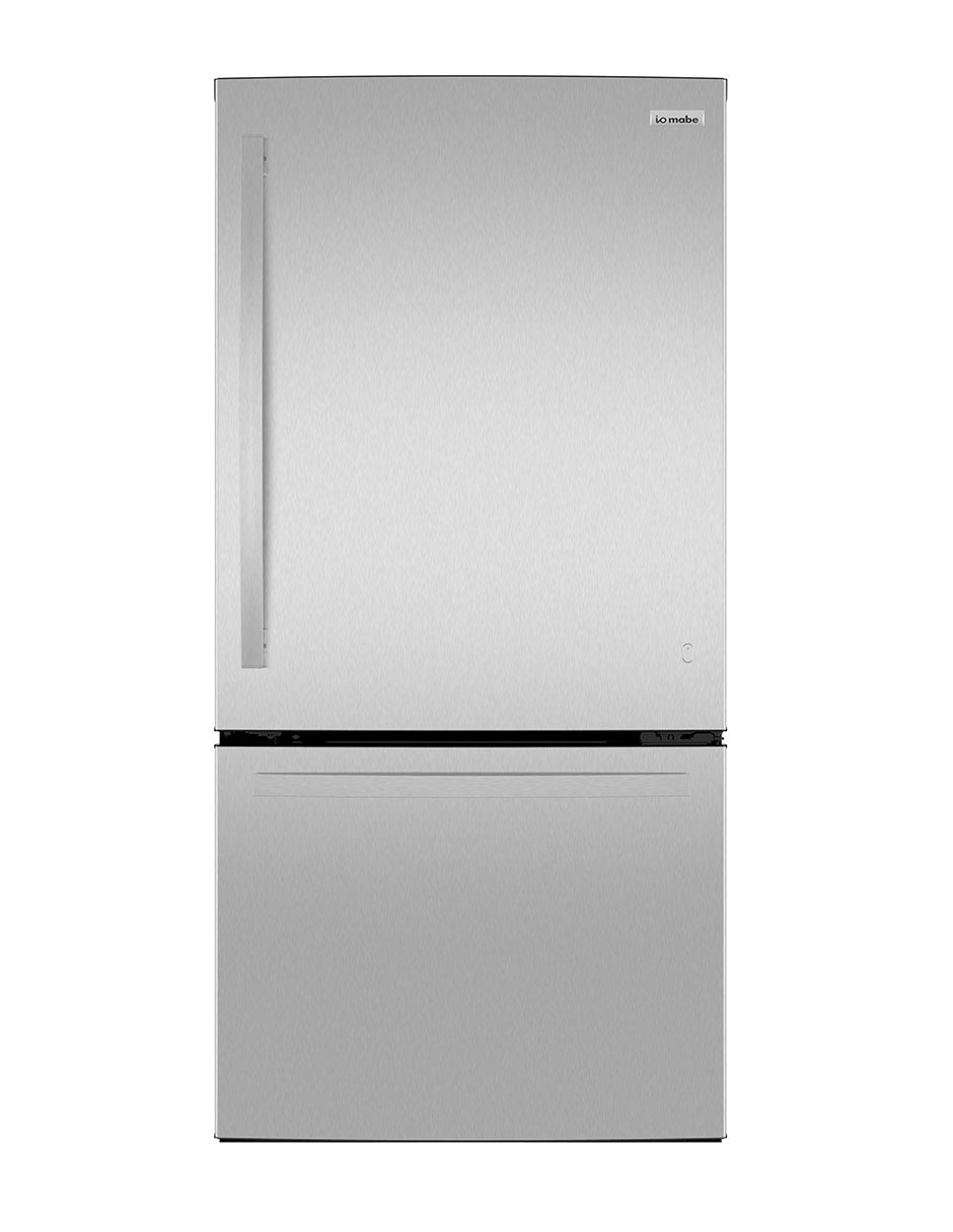 Refrigerador bottom mount Io Mabe 48 pies cúbicos no frost y fábrica de hielo GEMIDF25EYRCFS