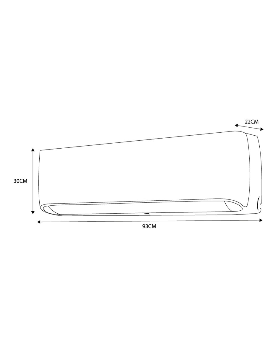 Aire acondicionado mini split Hisense Frío y calor 18000 BTU AH182CF 220 V