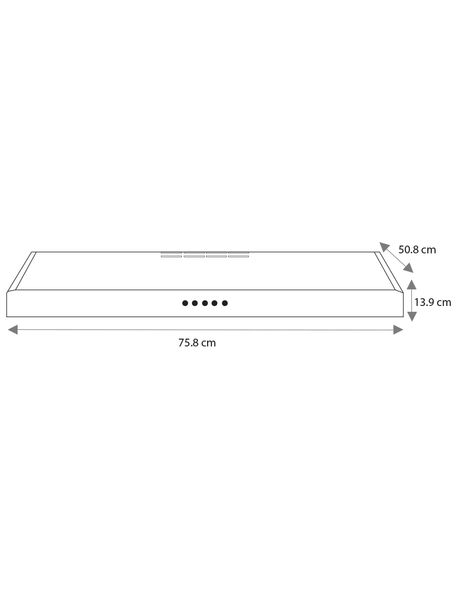 Combo estufa de piso Ultimate 76 cm EMH7602JSCMPU761G de 6 quemadores + Campana 13