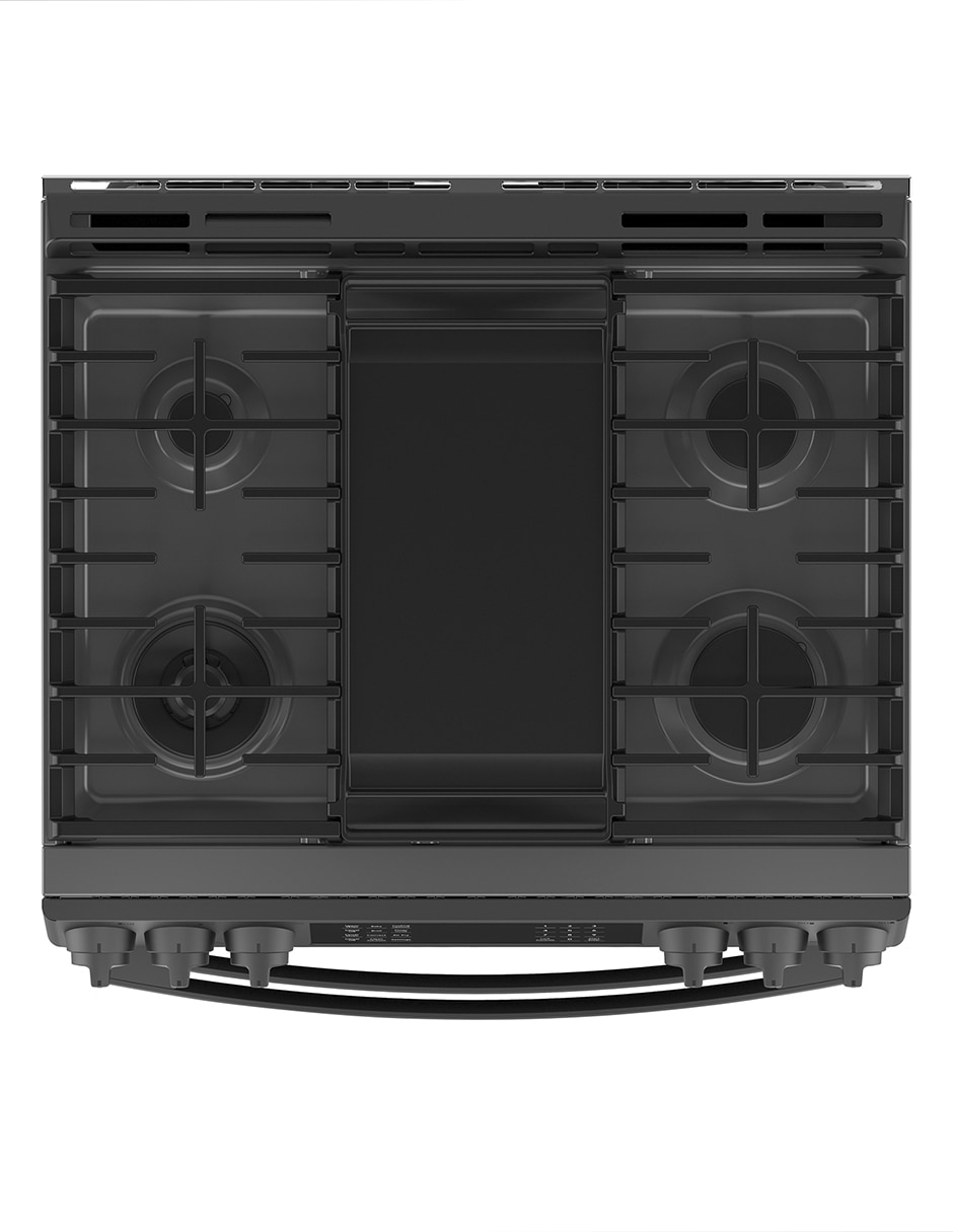 Estufa de piso a gas lp Io Mabe 76 cm IO940TS0 de 5 quemadores