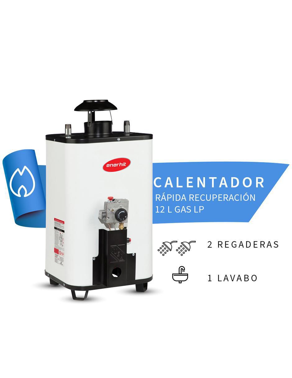 Calentador alta recuperación R12 Nat 12 L gas lp 3