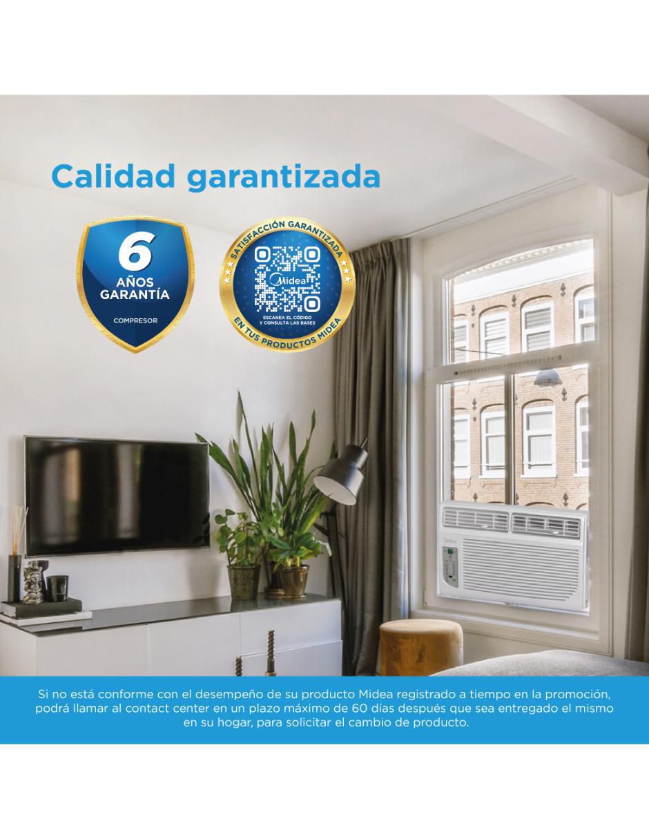 Aire acondicionado de ventana Frío 8000 BTU MAW08C1OUM 100 V 3