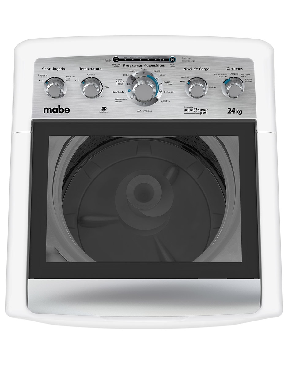 Lavadora Mabe 20 kg automática carga superior LMA70215WBAB0