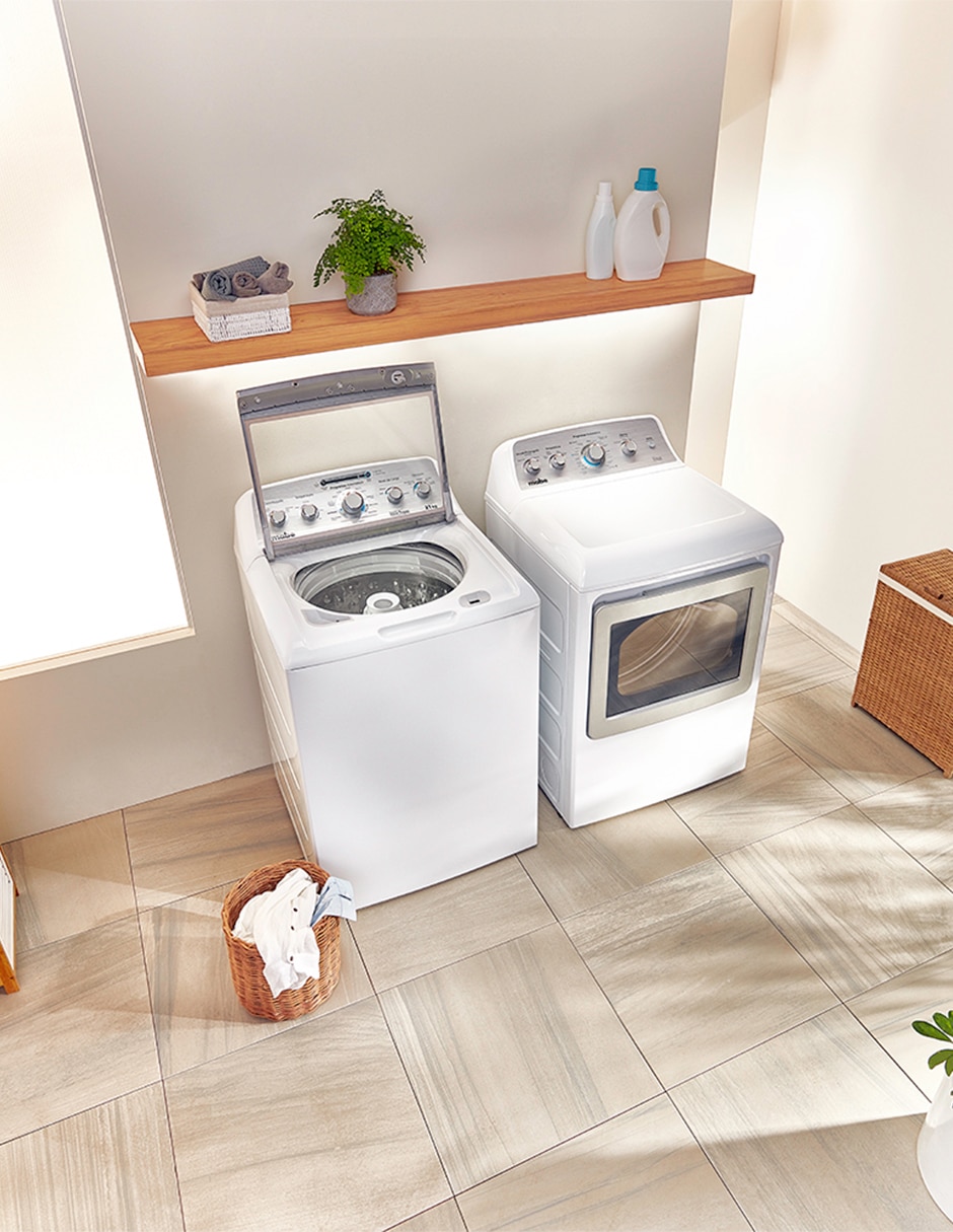 Lavadora Mabe 20 kg automática carga superior LMA70215WBAB0