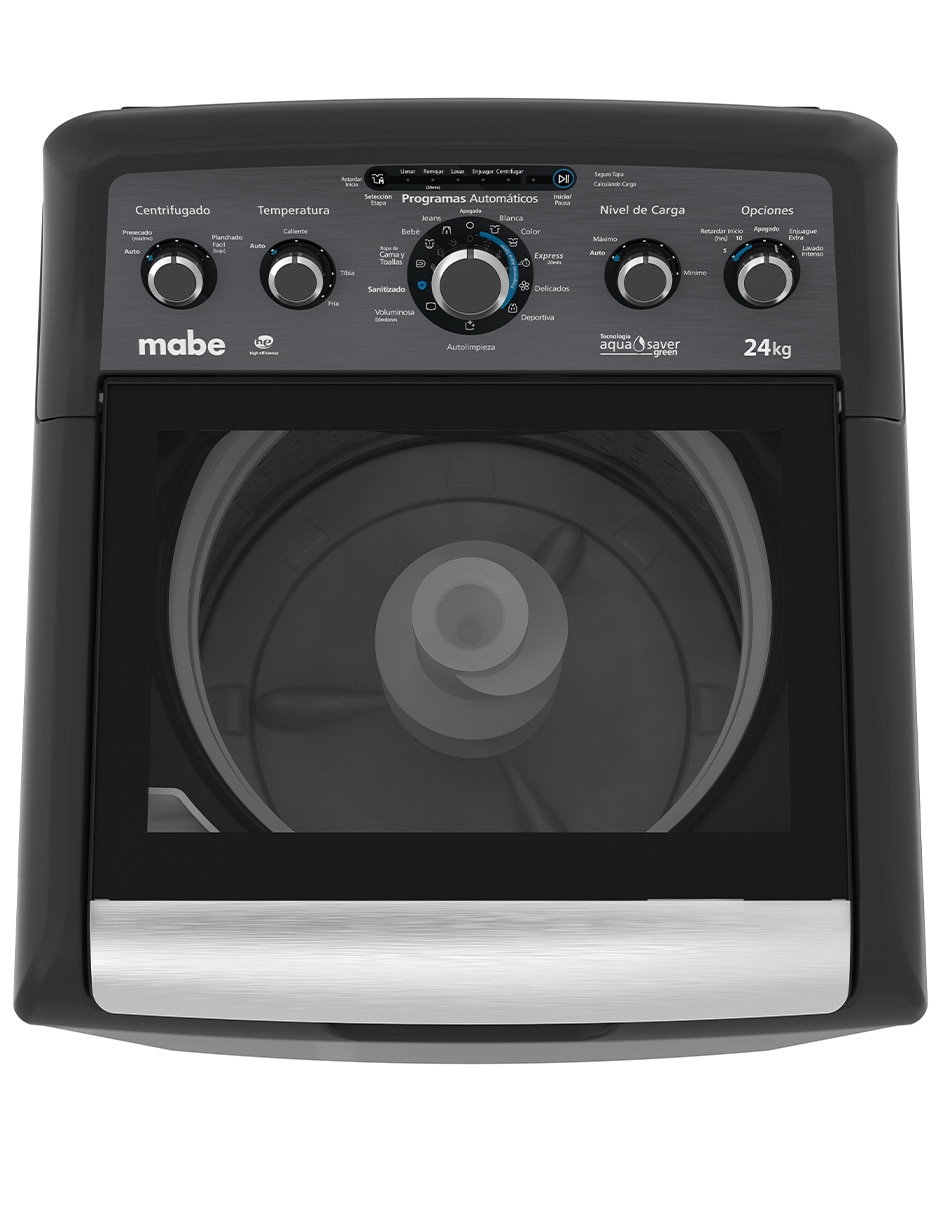 Lavadora Mabe 24 kg automática carga superior lma74215wdab1