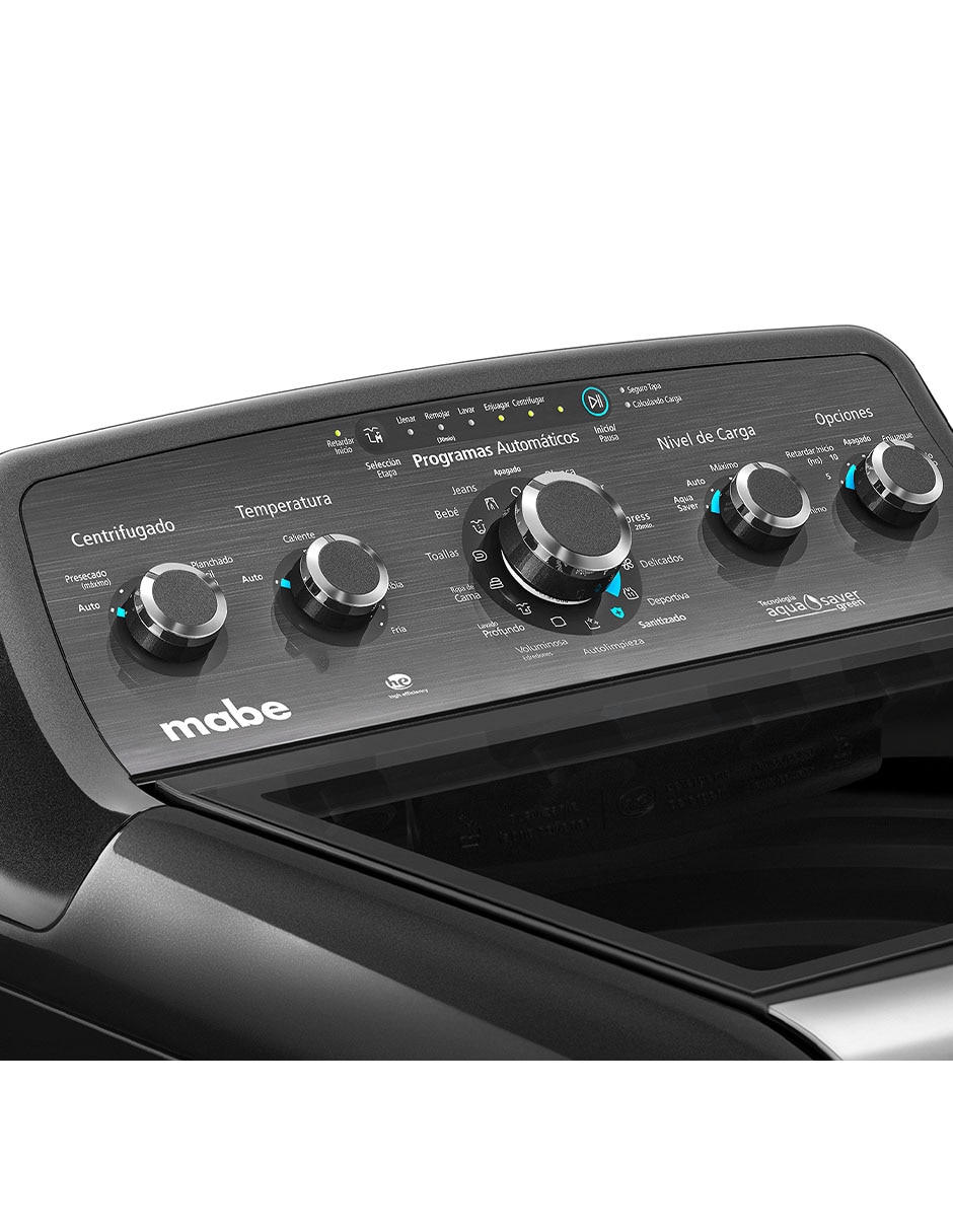 Lavadora Mabe 24 kg automática carga superior lma74215wdab1