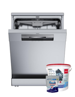 Lavavajillas de piso 14 servicios DFS76850SS+SAL+FINISH