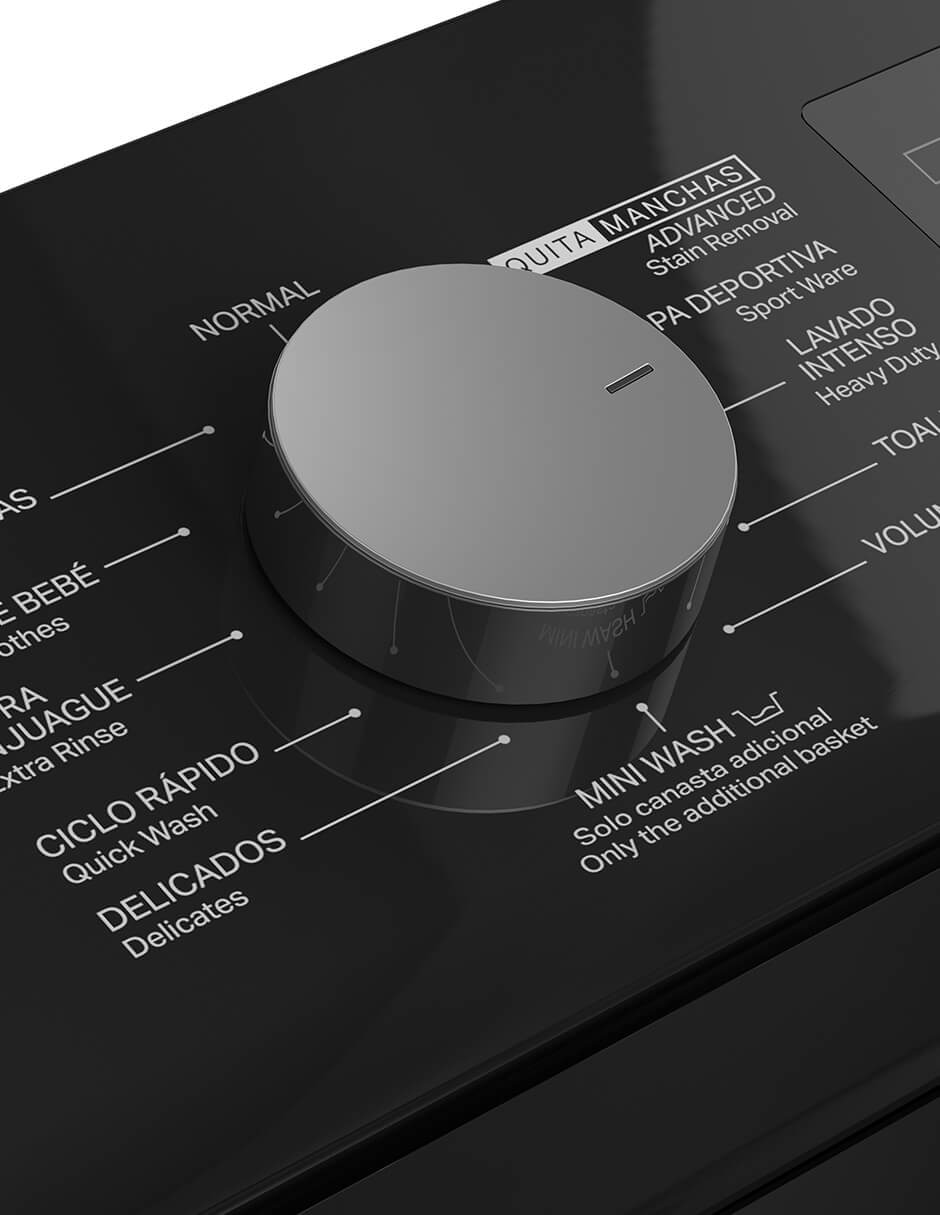 Lavadora no aplica 18 kg automática "carga" carga superior wwh18ataln 3