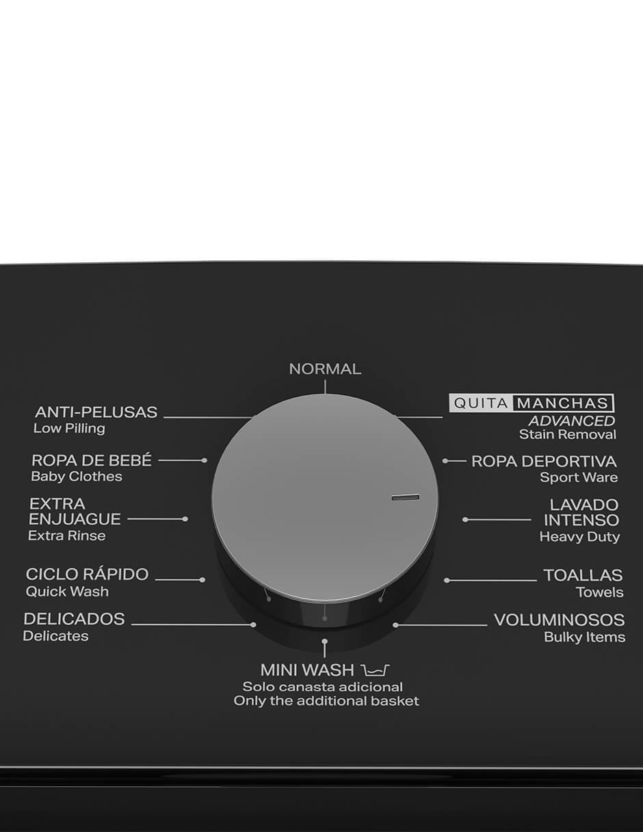 Lavadora no aplica 18 kg automática "carga" carga superior wwh18ataln 12