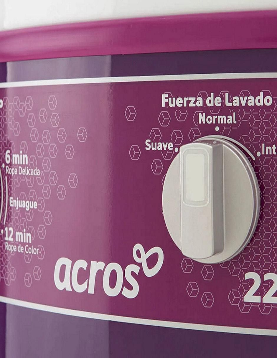 Lavadora Acros 22 kg manual carga superior alf-2253em