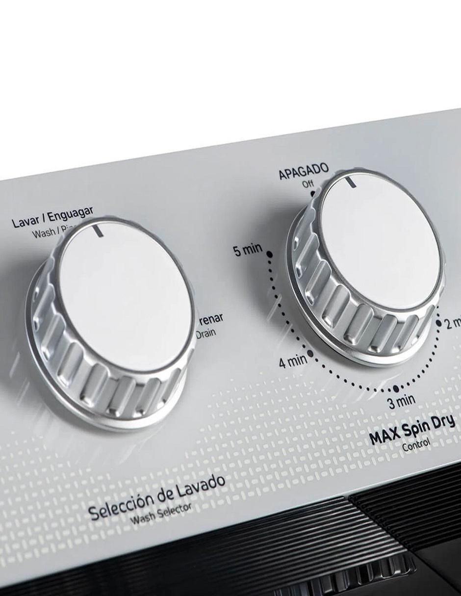 Lavadora doble tina 15 kg semiautomática carga superior ALD-1545JE 5