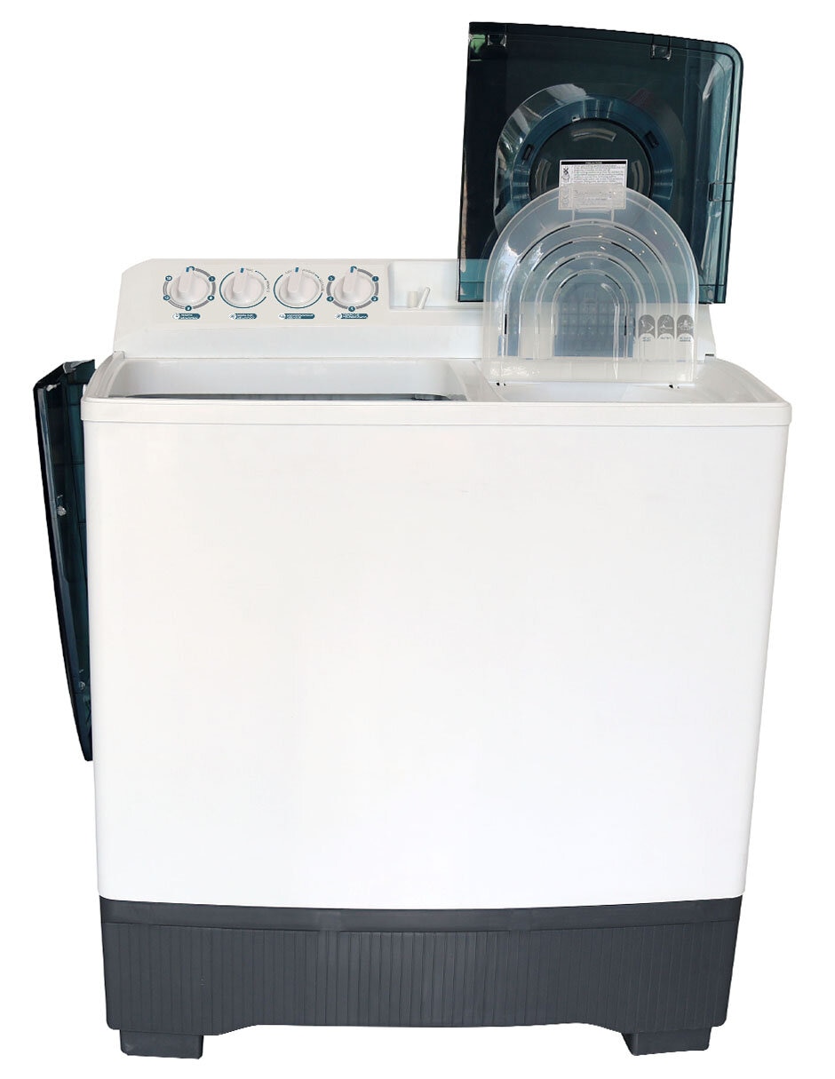 Lavadora doble tina Koblenz 22 kg semiautomática carga superior ldm-22b