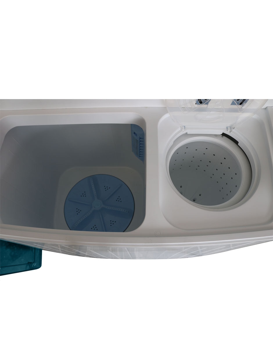 Lavadora doble tina 22 kg semiautomática carga superior ldm-22b