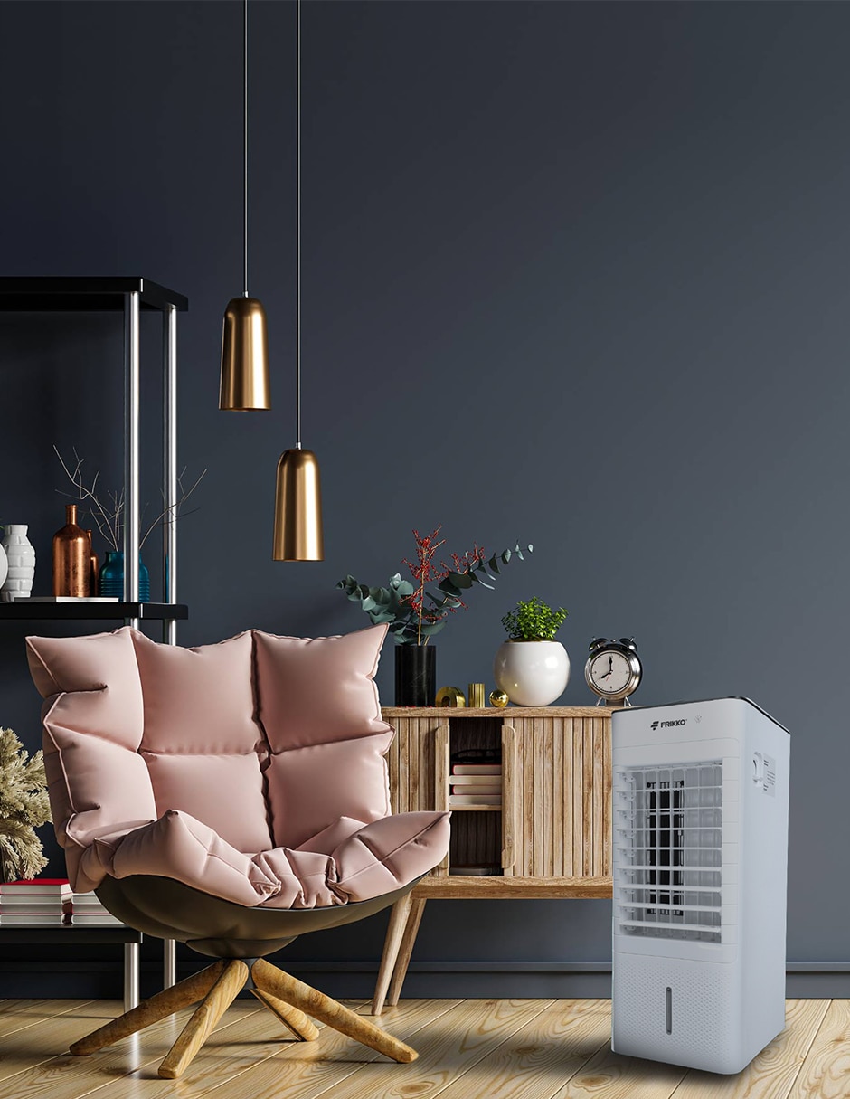 Aire acondicionado portátil frío 6 L F670P-HR 120 V 5