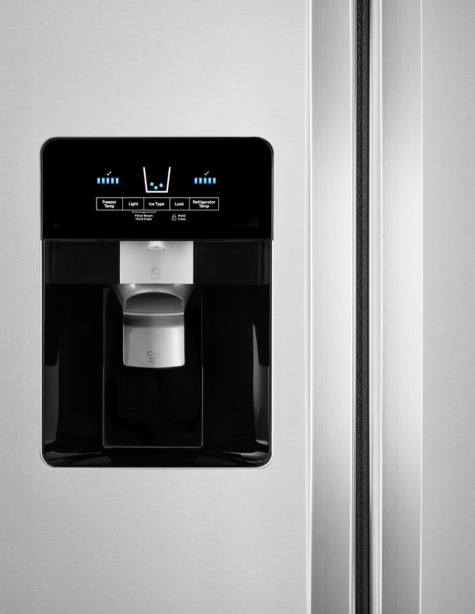 Refrigerador dúplex 25 pies cúbicos xpert energy saver 7WRS25SDHM 9
