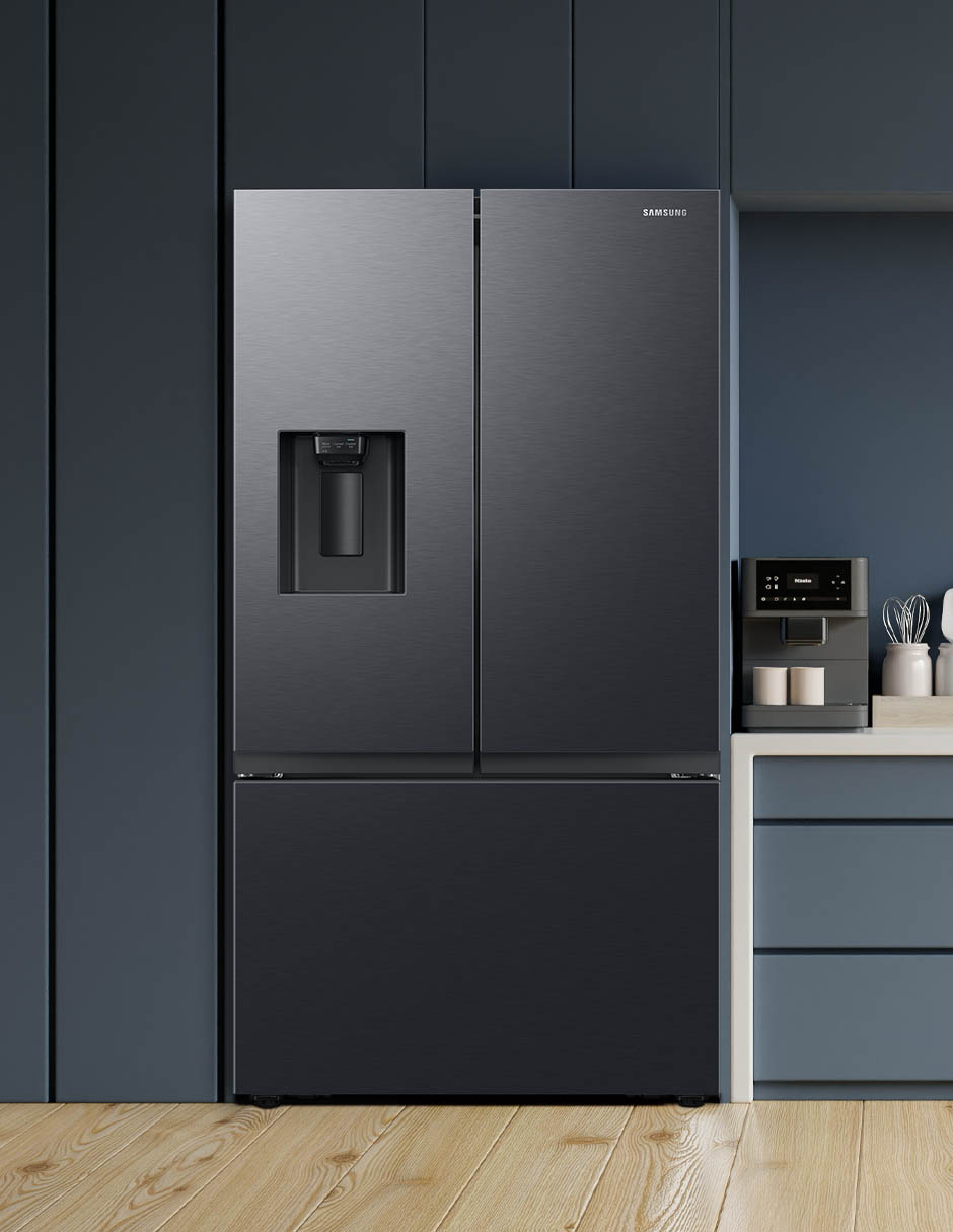 Refrigerador french door Samsung 31 pies cúbicos inverter y fábrica de hielo RF32CG5411B1EM