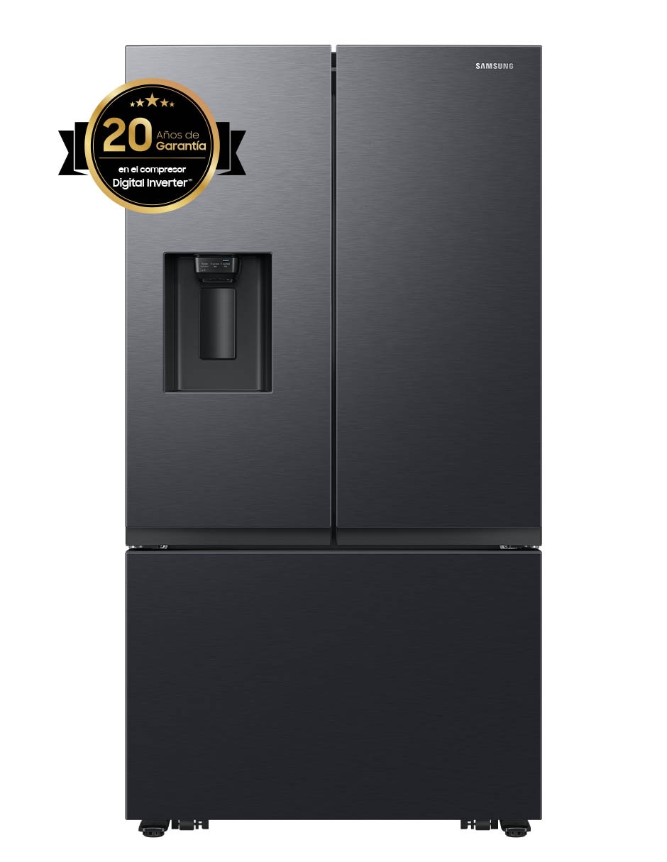 Refrigerador french door Samsung 31 pies cúbicos inverter y fábrica de hielo RF32CG5411B1EM