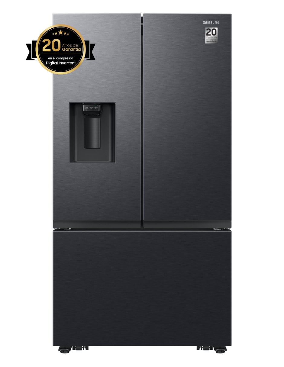Refrigerador french door Samsung 31 pies cúbicos inverter y fábrica de hielo RF32CG5411B1EM