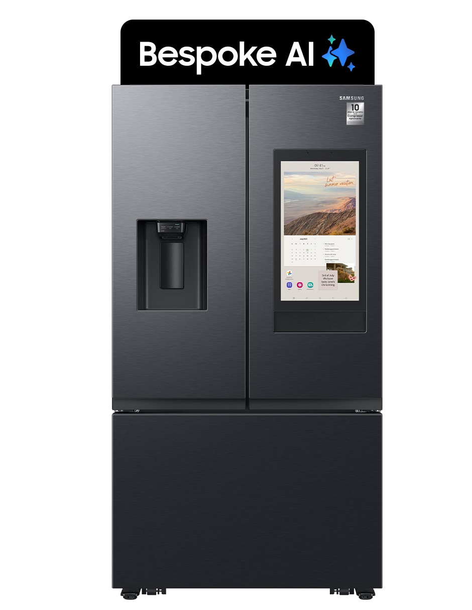 Refrigerador french door Samsung 31 pies cúbicos inverter y fábrica de hielo RF32CG5911B1EM