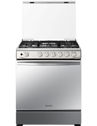 Estufa de piso a gas natural/lp Samsung 76.7 cm NX52T7422MS/AX de 5 quemadores