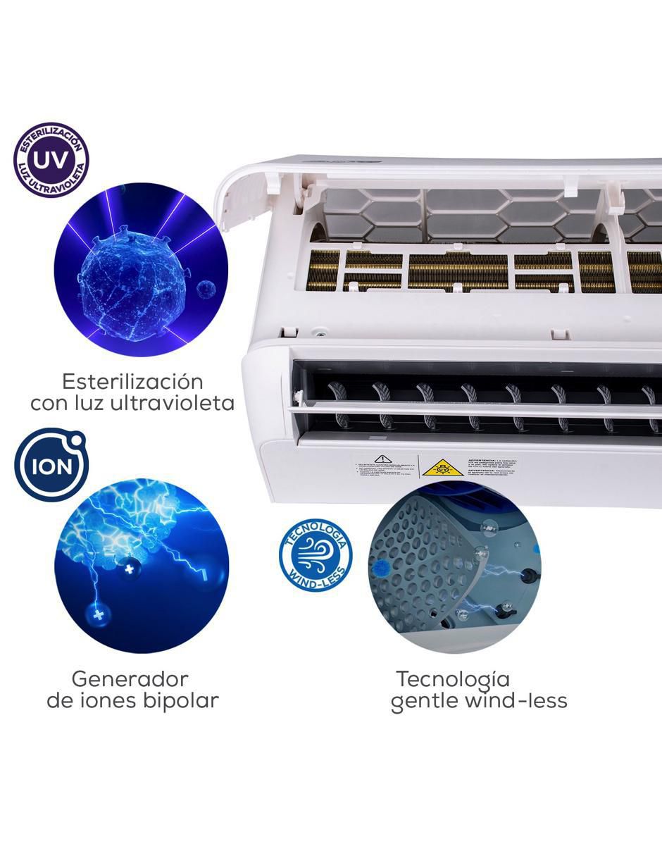 Aire acondicionado mini split inverter Evans 18000 BTU AC-MSI-1.5T-17 220 V