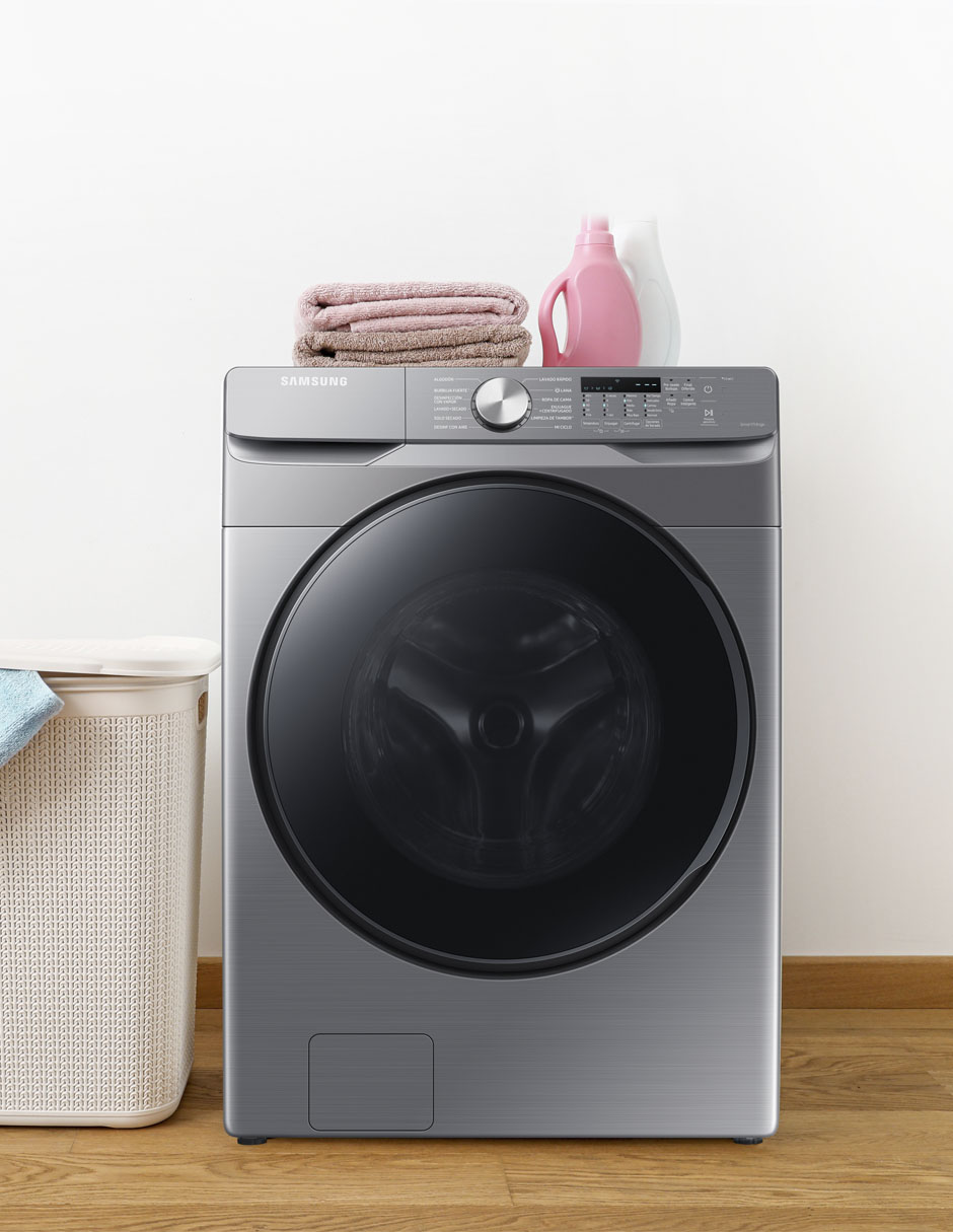 Lavasecadora Samsung eléctrica 18 kg 10 kg WD18T6000GP/AX