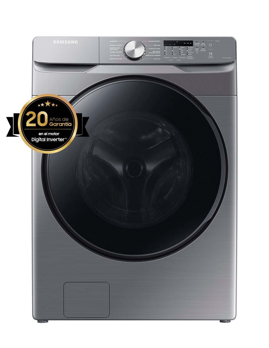 Lavasecadora Samsung eléctrica 18 kg 10 kg WD18T6000GP/AX