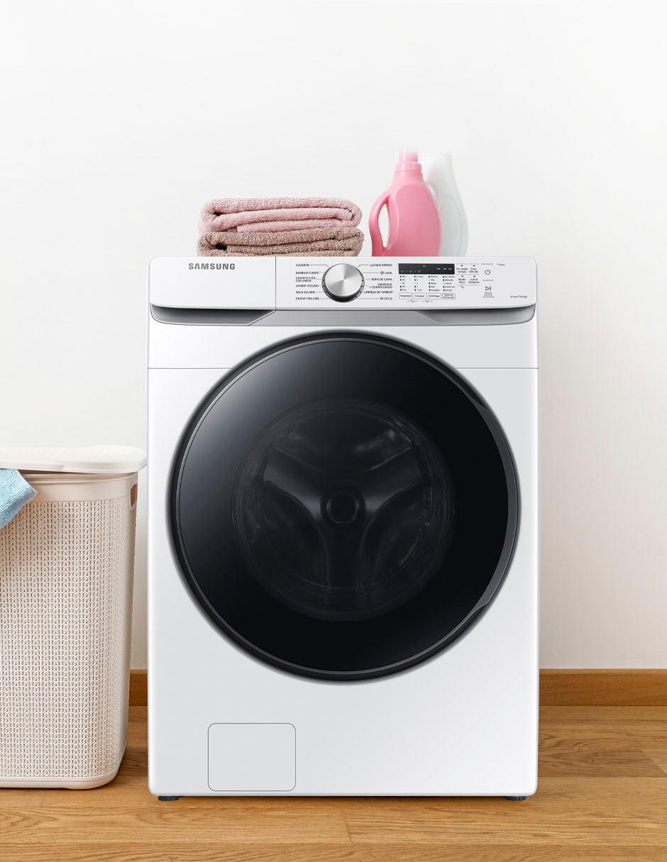 Lavasecadora Samsung eléctrica 18 kg 10 kgWD18T6000GW/AX