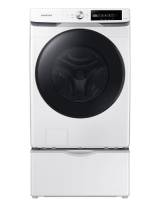 Lavadora Samsung 22 kg automática carga frontal f-wf22c640wcp