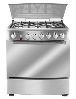 Estufa de piso a gas natural/lp Koblenz 76 cm KZ.EST.FIRENZE.FRYER. de 6 quemadores