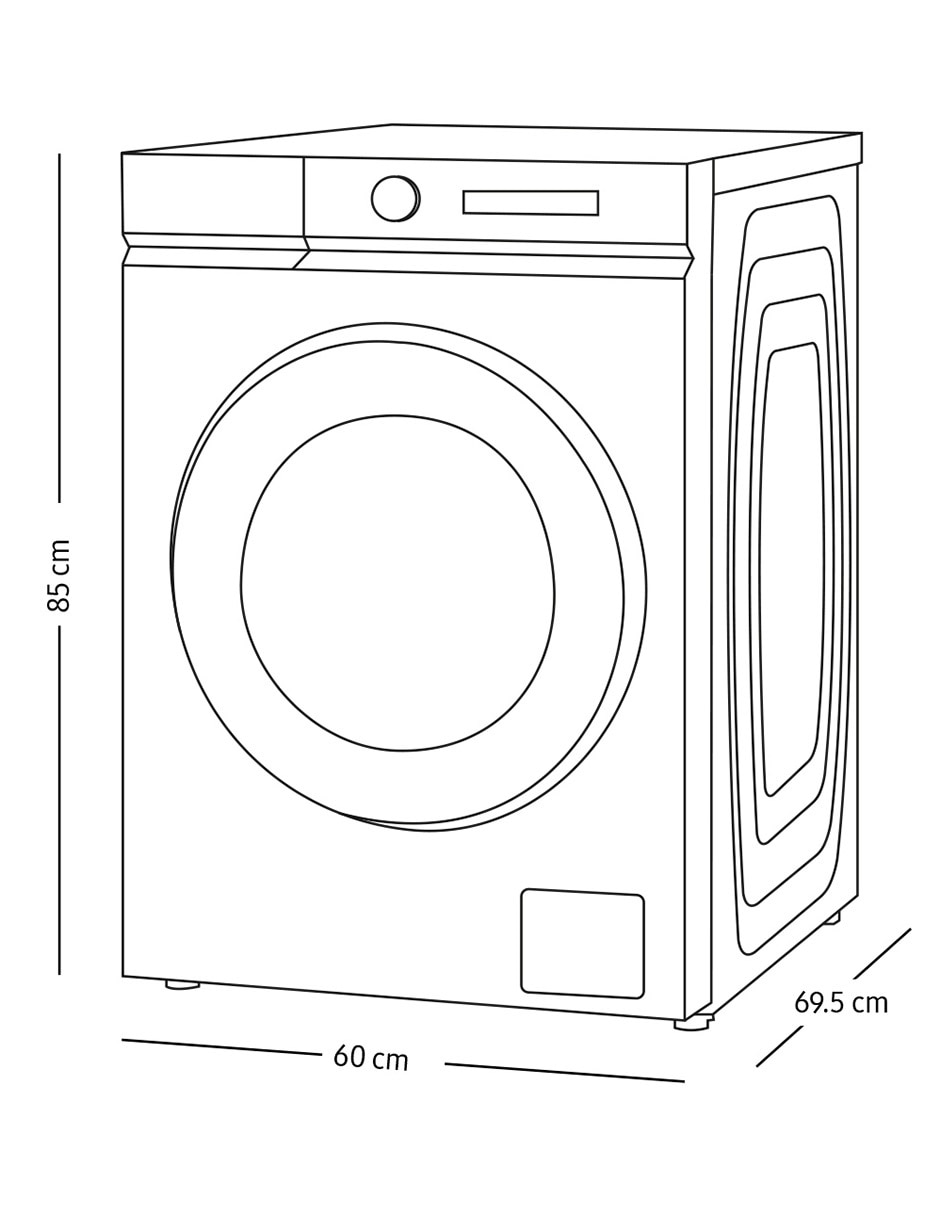 Lavasecadora Samsung eléctrica 14 kg 9 kg WD14BB904DGBAX